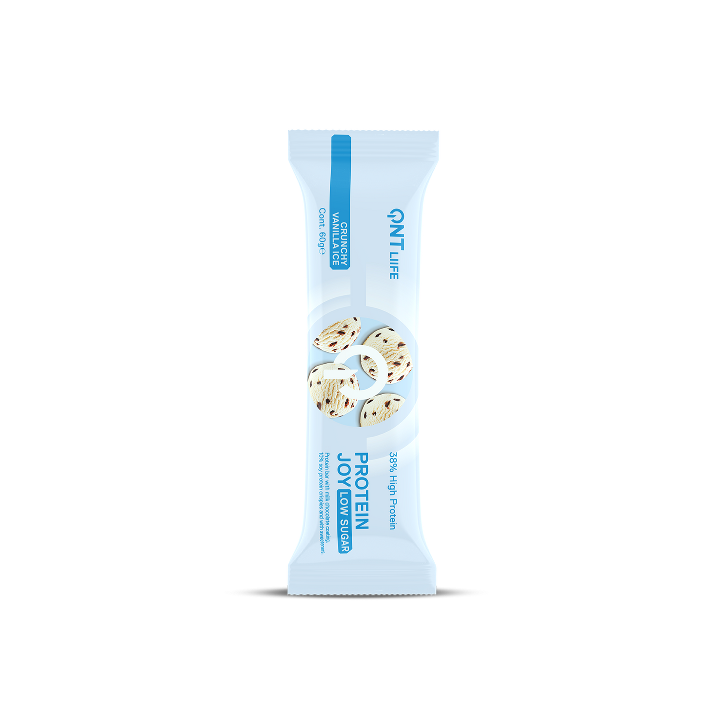 QNT Protein Joy low sugar Crunchy Chocolate Cookie 60gr