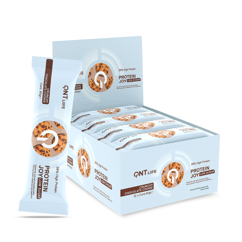 QNT Protein Joy low sugar Crunchy Chocolate Cookie 60gr