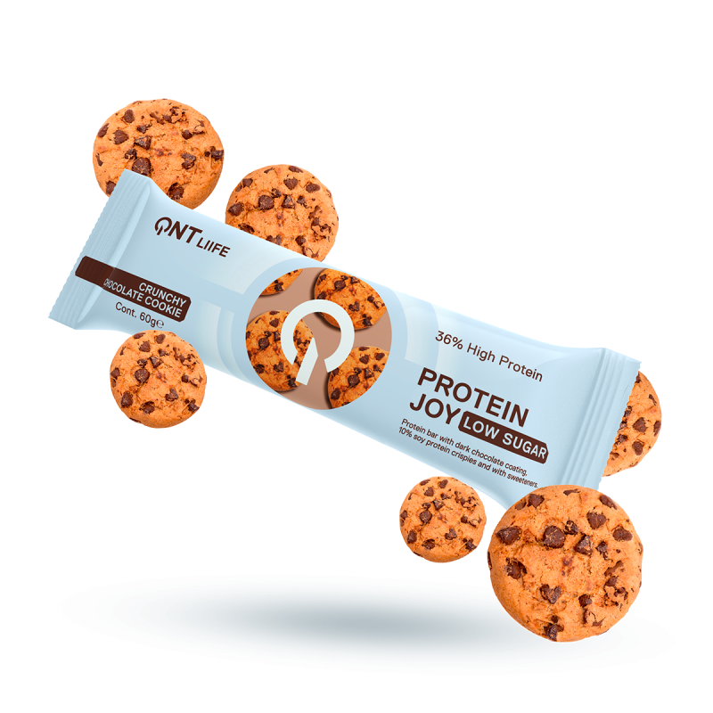 QNT Protein Joy low sugar Crunchy Chocolate Cookie 60gr