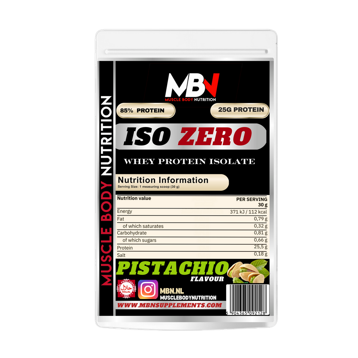 MBN ISO-ZERO Sample 30g official product image