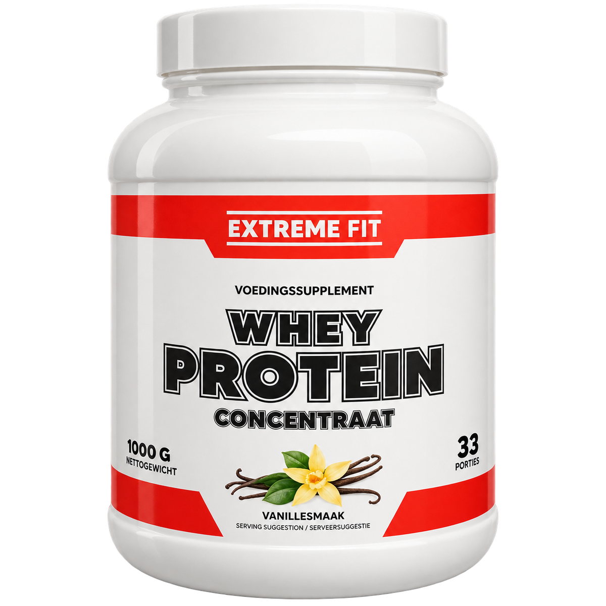 Extreme Fit Whey Protein Concentraat Vanille 1000g
