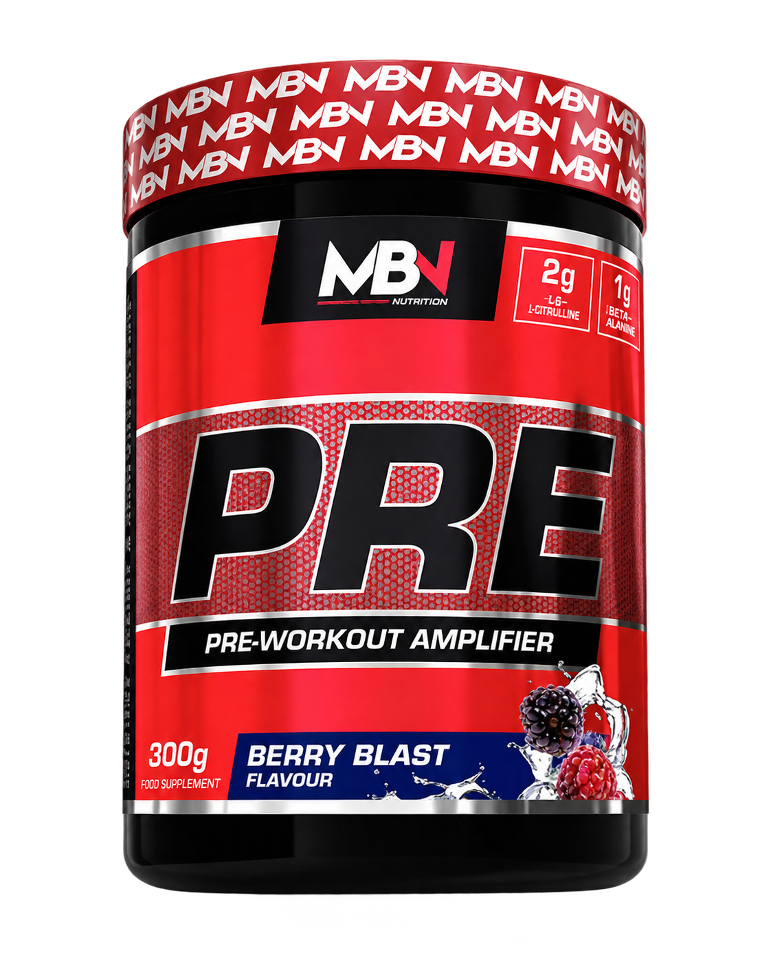 MBN PRE-WORKOUT Berry Blast
